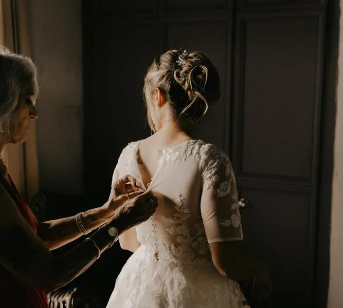 How to Wash a Wedding Dress with Eucalan